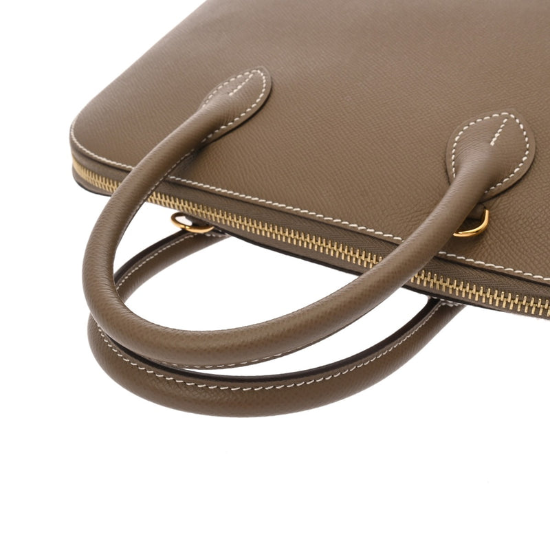 HERMES エルメス ボリード 1923 30 2WAY エトゥープ B刻印(2023年頃) レディース ヴォーエプソン ハンドバッグ 新同 中古 銀蔵