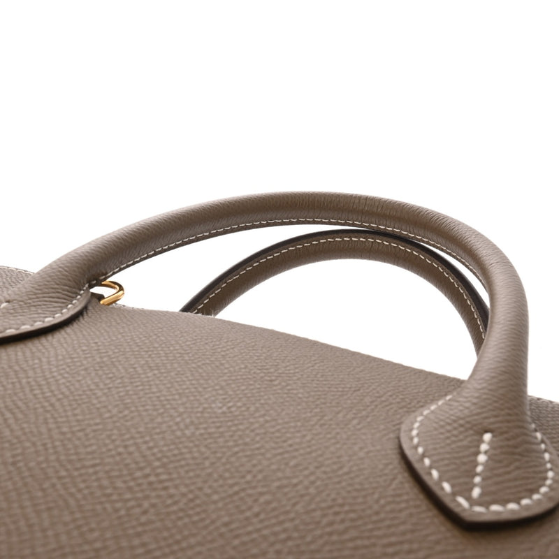 HERMES エルメス ボリード 1923 30 2WAY エトゥープ B刻印(2023年頃) レディース ヴォーエプソン ハンドバッグ 新同 中古 銀蔵