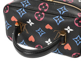LOUIS VUITTON ルイヴィトン モノグラム ゲームオン ヴァニティ PM ノワール M57482 レディース モノグラムキャンバス バニティバッグ Aランク 中古 銀蔵