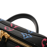 LOUIS VUITTON ルイヴィトン モノグラム ゲームオン ヴァニティ PM ノワール M57482 レディース モノグラムキャンバス バニティバッグ Aランク 中古 銀蔵