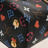 LOUIS VUITTON ルイヴィトン モノグラム ゲームオン ヴァニティ PM ノワール M57482 レディース モノグラムキャンバス バニティバッグ Aランク 中古 銀蔵