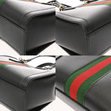 GUCCI グッチ オフィディア スモールトート アウトレット品 ブラック 719882 レディース レザー ハンドバッグ Aランク 中古 銀蔵