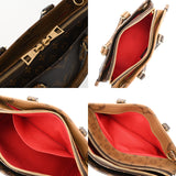 LOUIS VUITTON ルイヴィトン モノグラムリバース オンザゴー EW 2WAY ブラウン M46653 レディース モノグラムキャンバス ハンドバッグ Aランク 中古 銀蔵