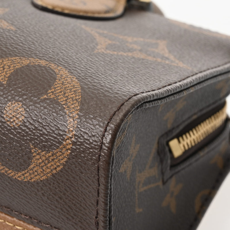 LOUIS VUITTON ルイヴィトン モノグラムリバース オンザゴー EW 2WAY ブラウン M46653 レディース モノグラムキャンバス ハンドバッグ Aランク 中古 銀蔵