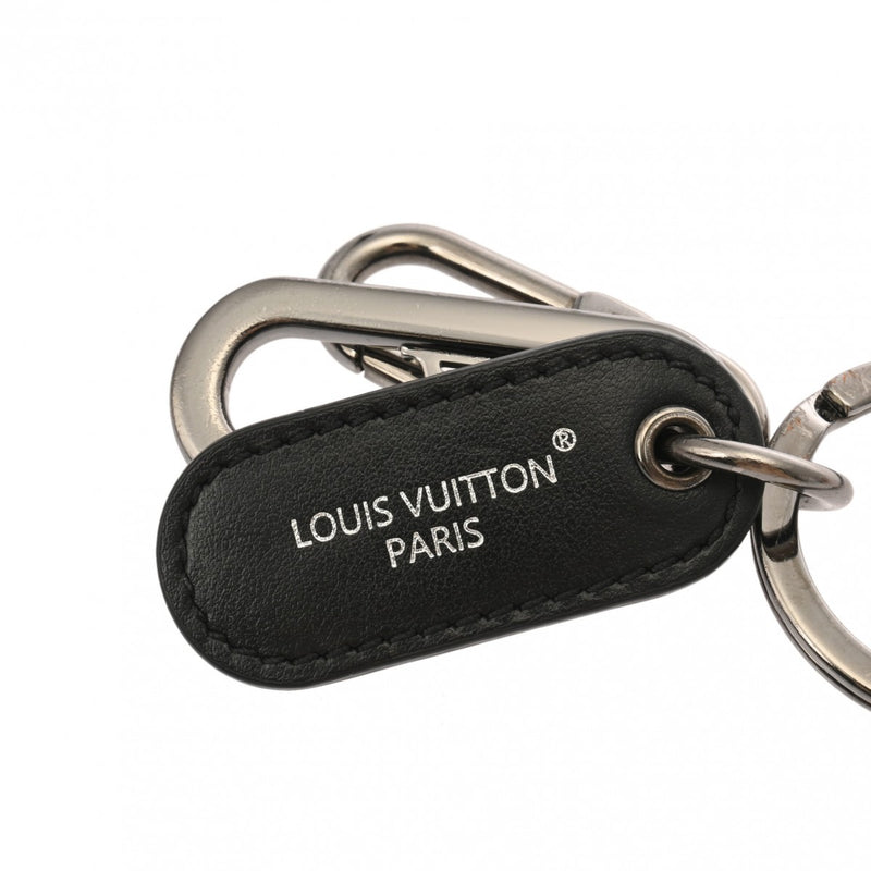 LOUIS VUITTON ルイヴィトン モノグラムエクリプス LVシグネチャーチェーン ブラック M00927 メンズ モノグラムキャンバス キーホルダー ABランク 中古 銀蔵
