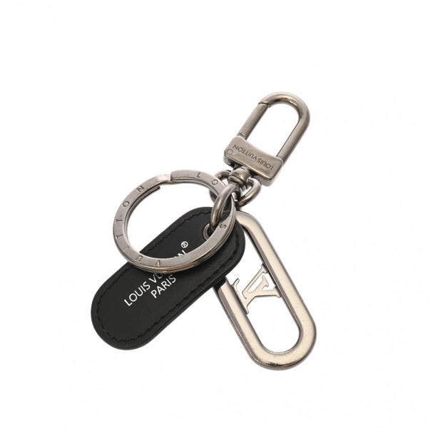 LOUIS VUITTON ルイヴィトン モノグラムエクリプス LVシグネチャーチェーン ブラック M00927 メンズ モノグラムキャンバス キーホルダー ABランク 中古 銀蔵