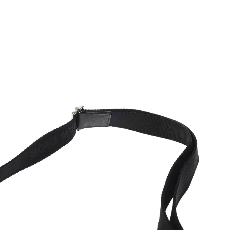 CHRISTIAN DIOR クリスチャンディオール オブリークジャガード ブラック 2ESBC265YSE メンズ ショルダーバッグ Aランク 中古 銀蔵