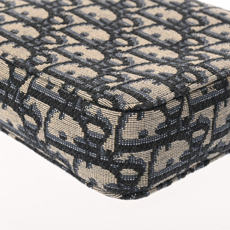 CHRISTIAN DIOR クリスチャンディオール オブリークジャガード ブラック 2ESBC265YSE メンズ ショルダーバッグ Aランク 中古 銀蔵