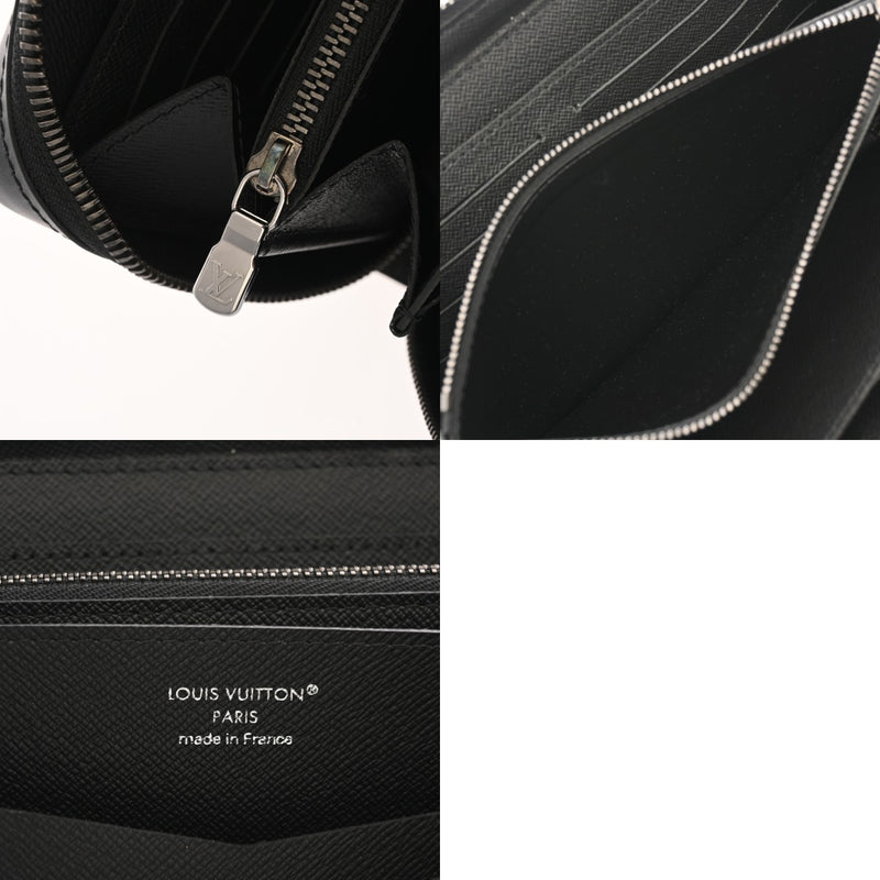 LOUIS VUITTON ルイヴィトン モノグラムエクリプス ジッピー XL 黒/グレー M61698 メンズ モノグラムキャンバス 長財布 Aランク 中古 銀蔵
