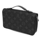 LOUIS VUITTON ルイヴィトン モノグラムエクリプス ジッピー XL 黒/グレー M61698 メンズ モノグラムキャンバス 長財布 Aランク 中古 銀蔵