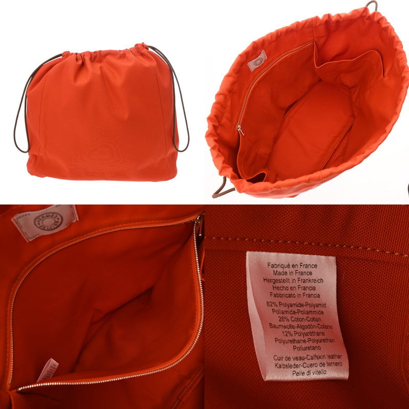 HERMES エルメス サックドパンサージュ グルーム ネイビー/フー U刻印(2022年頃) レディース トワルシェブロン トートバッグ Aランク 中古 銀蔵