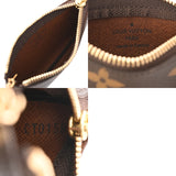 LOUIS VUITTON ルイヴィトン モノグラム ポシェットクレ ブラウン M62650 ユニセックス モノグラムキャンバス コインケース 新同 中古 銀蔵