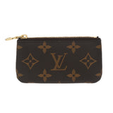 LOUIS VUITTON ルイヴィトン モノグラム ポシェットクレ ブラウン M62650 ユニセックス モノグラムキャンバス コインケース 新同 中古 銀蔵
