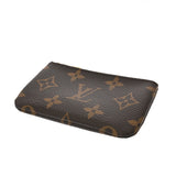 LOUIS VUITTON ルイヴィトン モノグラム ポシェットクレ ブラウン M62650 ユニセックス モノグラムキャンバス コインケース 新同 中古 銀蔵