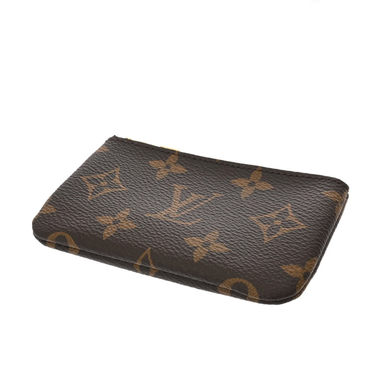 LOUIS VUITTON ルイヴィトン モノグラム ポシェットクレ ブラウン M62650 ユニセックス モノグラムキャンバス コインケース 新同 中古 銀蔵