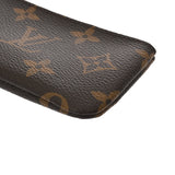 LOUIS VUITTON ルイヴィトン モノグラム ポシェットクレ ブラウン M62650 ユニセックス モノグラムキャンバス コインケース 新同 中古 銀蔵