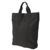 HERMES エルメス エールライン カバス グレー レディース キャンバス トートバッグ ABランク 中古 銀蔵