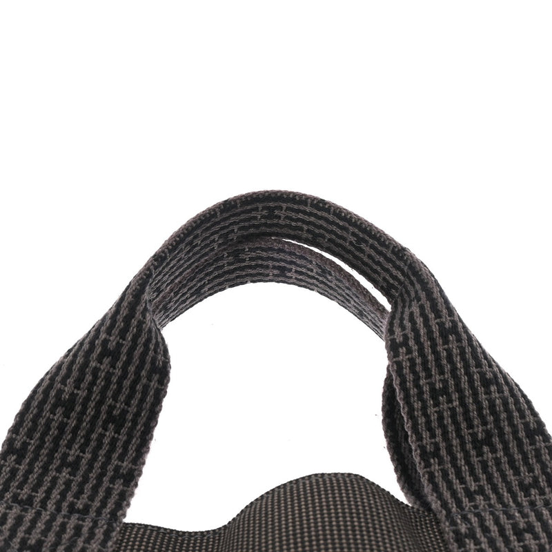 HERMES エルメス エールライン カバス グレー レディース キャンバス トートバッグ ABランク 中古 銀蔵