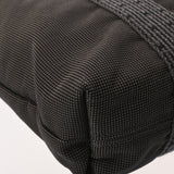 HERMES エルメス エールライン カバス グレー レディース キャンバス トートバッグ ABランク 中古 銀蔵