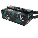 LOUIS VUITTON ルイヴィトン モノグラムエクリプス グラフィティ スティーマー ウエアラブルウォレット ブラック M81852 メンズ モノグラムキャンバス ショルダーバッグ Aランク 中古 銀蔵