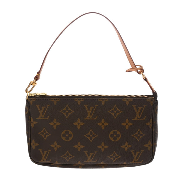 LOUIS VUITTON ルイヴィトン モノグラム アクセサリーポーチ ブラウン M51980 レディース モノグラムキャンバス アクセサリーポーチ Aランク 中古 銀蔵