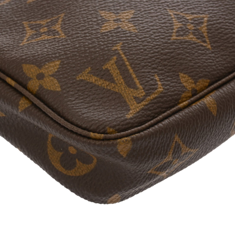 LOUIS VUITTON ルイヴィトン モノグラム アクセサリーポーチ ブラウン M51980 レディース モノグラムキャンバス アクセサリーポーチ Aランク 中古 銀蔵