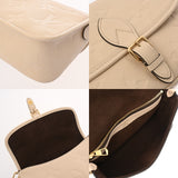 LOUIS VUITTON ルイヴィトン モノグラムアンプラント ディアヌ クレーム M46388 レディース レザー ショルダーバッグ Aランク 中古 銀蔵