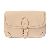 LOUIS VUITTON ルイヴィトン モノグラムアンプラント ディアヌ クレーム M46388 レディース レザー ショルダーバッグ Aランク 中古 銀蔵