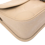 LOUIS VUITTON ルイヴィトン モノグラムアンプラント ディアヌ クレーム M46388 レディース レザー ショルダーバッグ Aランク 中古 銀蔵