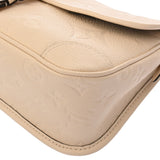 LOUIS VUITTON ルイヴィトン モノグラムアンプラント ディアヌ クレーム M46388 レディース レザー ショルダーバッグ Aランク 中古 銀蔵