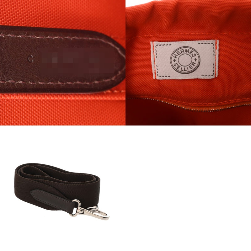 HERMES エルメス サックドパンサージュ グルーム ネイビー C刻印(2018年頃) レディース トワルシェブロン トートバッグ Aランク 中古 銀蔵