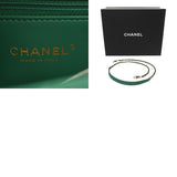 CHANEL シャネル トップハンドルフラップバッグ XS グリーン A92990 レディース キャビアスキン ハンドバッグ Aランク 中古 銀蔵