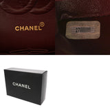CHANEL シャネル マトラッセ Wフラップ チェーンショルダー 25cm ブラック A01112 レディース ラムスキン ショルダーバッグ Bランク 中古 銀蔵