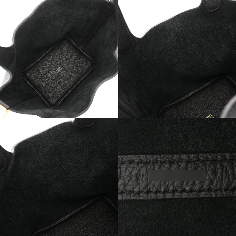 HERMES エルメス ピコタン ロックPM ブラック W刻印(2024年頃) レディース トリヨンクレマンス ハンドバッグ 未使用 銀蔵