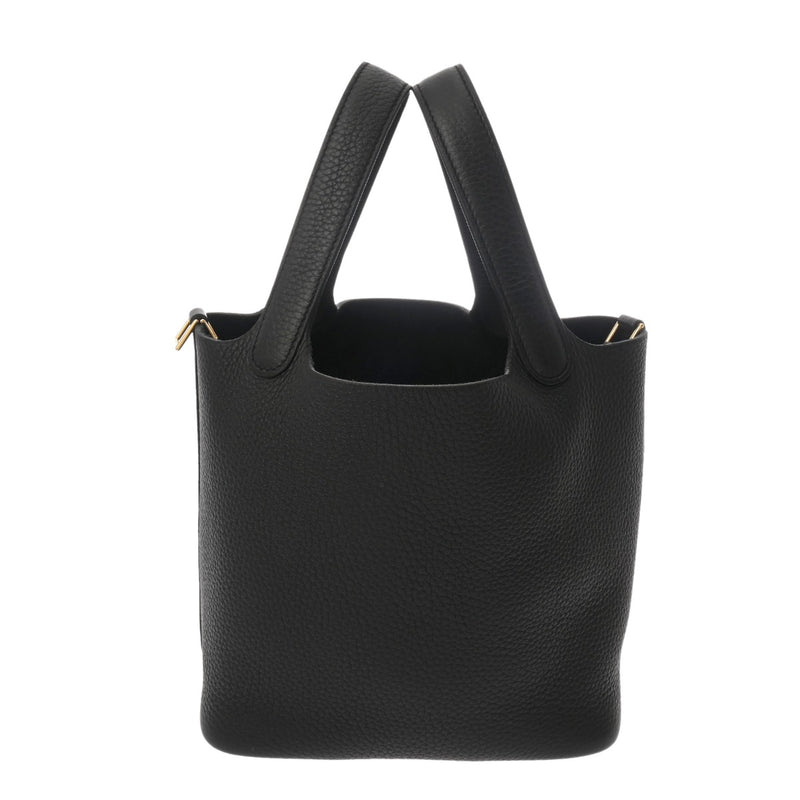 HERMES エルメス ピコタン ロックPM ブラック W刻印(2024年頃) レディース トリヨンクレマンス ハンドバッグ 未使用 銀蔵