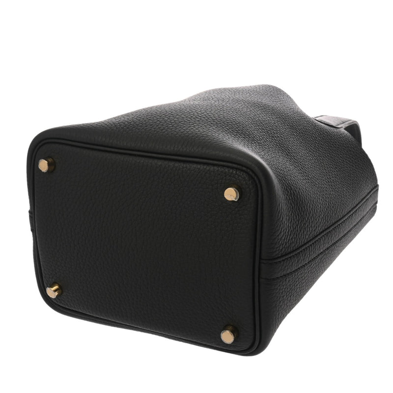 HERMES エルメス ピコタン ロックPM ブラック W刻印(2024年頃) レディース トリヨンクレマンス ハンドバッグ 未使用 銀蔵