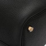 HERMES エルメス ピコタン ロックPM ブラック W刻印(2024年頃) レディース トリヨンクレマンス ハンドバッグ 未使用 銀蔵