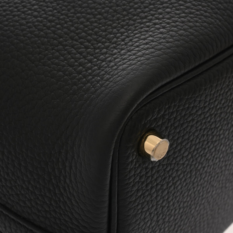 HERMES エルメス ピコタン ロックPM ブラック W刻印(2024年頃) レディース トリヨンクレマンス ハンドバッグ 未使用 銀蔵