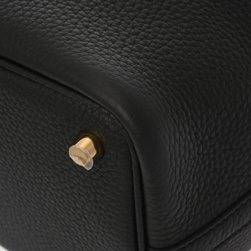 HERMES エルメス ピコタン ロックPM ブラック W刻印(2024年頃) レディース トリヨンクレマンス ハンドバッグ 未使用 銀蔵