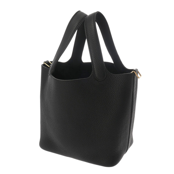 HERMES エルメス ピコタン ロックPM ブラック W刻印(2024年頃) レディース トリヨンクレマンス ハンドバッグ 未使用 銀蔵