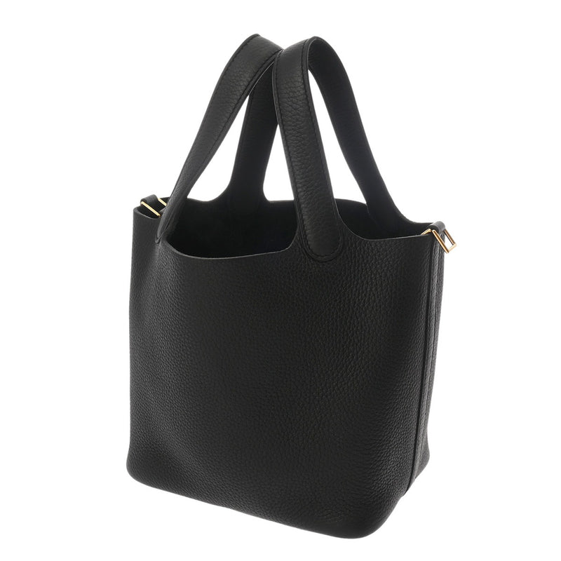 HERMES エルメス ピコタン ロックPM ブラック W刻印(2024年頃) レディース トリヨンクレマンス ハンドバッグ 未使用 銀蔵