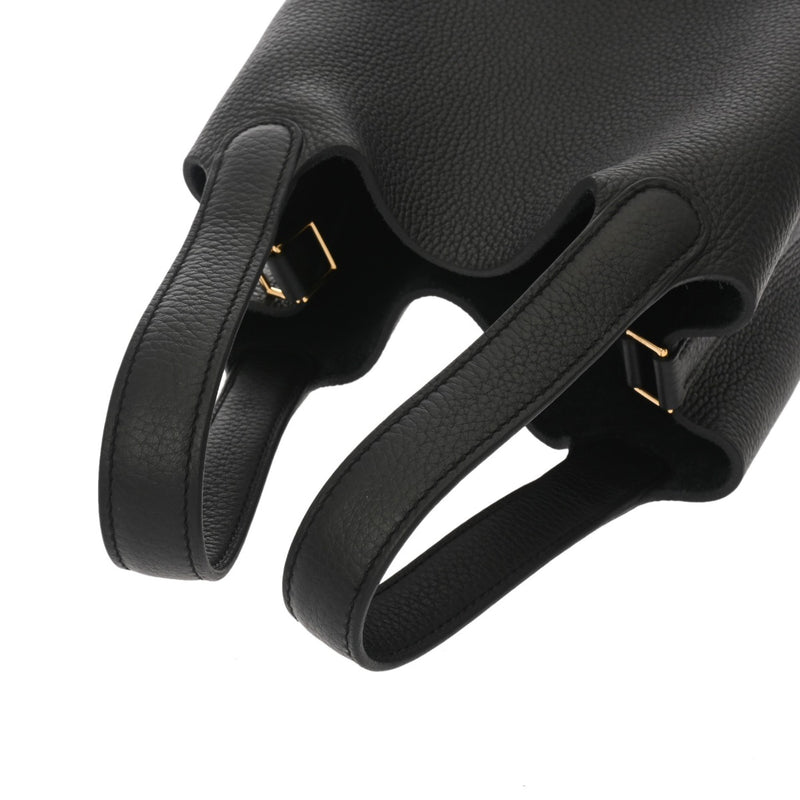 HERMES エルメス ピコタン ロックPM ブラック W刻印(2024年頃) レディース トリヨンクレマンス ハンドバッグ 未使用 銀蔵