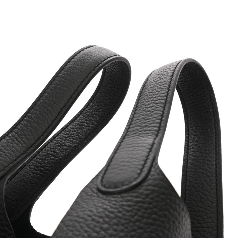 HERMES エルメス ピコタン ロックPM ブラック W刻印(2024年頃) レディース トリヨンクレマンス ハンドバッグ 未使用 銀蔵