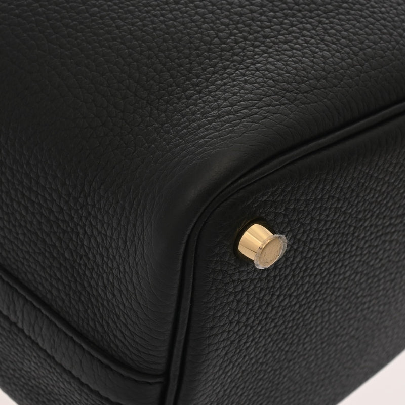 HERMES エルメス ピコタン ロックPM ブラック W刻印(2024年頃) レディース トリヨンクレマンス ハンドバッグ 未使用 銀蔵