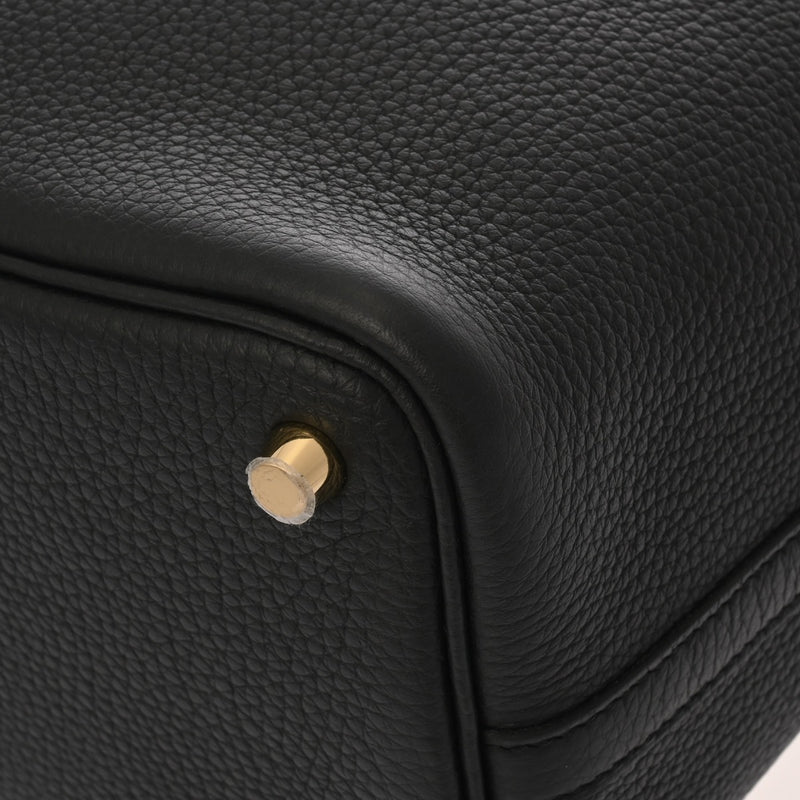 HERMES エルメス ピコタン ロックPM ブラック W刻印(2024年頃) レディース トリヨンクレマンス ハンドバッグ 未使用 銀蔵