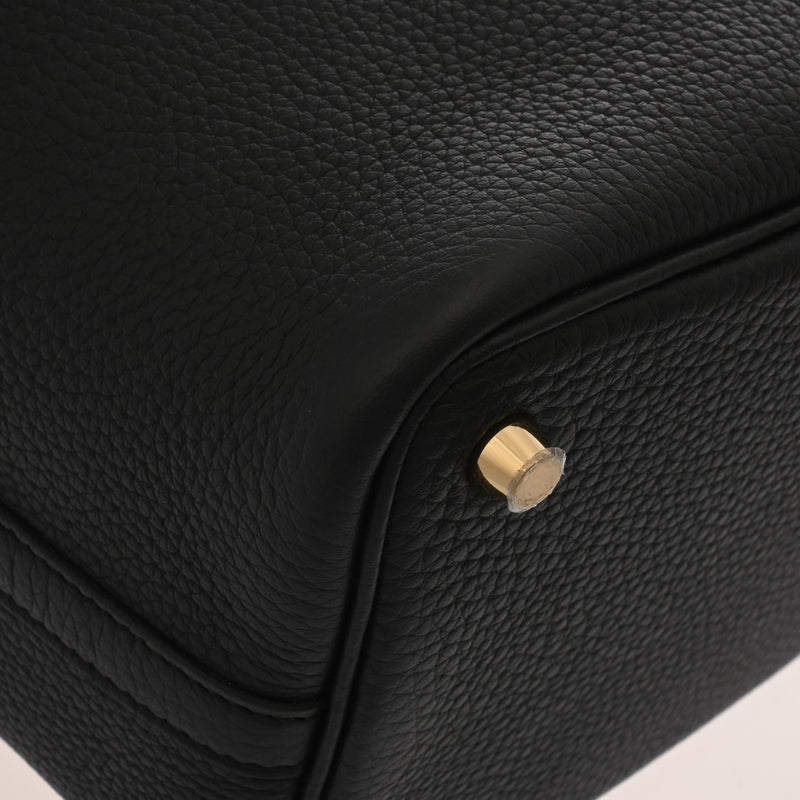 HERMES エルメス ピコタン ロックPM ブラック W刻印(2024年頃) レディース トリヨンクレマンス ハンドバッグ 未使用 銀蔵
