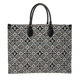 LOUIS VUITTON ルイヴィトン モノグラムジャガード オンザゴー GM Since1854 ホワイト/ブラック M57207 レディース モノグラムキャンバス ハンドバッグ Aランク 中古 銀蔵