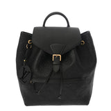 LOUIS VUITTON ルイヴィトン モノグラムアンプラント モンスリ PM ノワール M45205 レディース レザー リュック・デイパック Aランク 中古 銀蔵