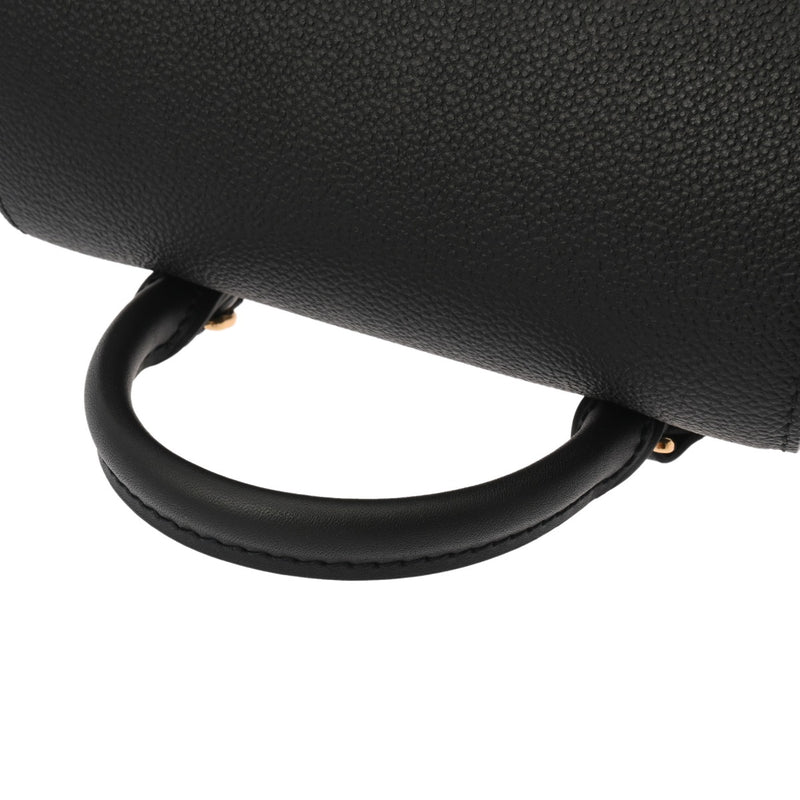 LOUIS VUITTON ルイヴィトン モノグラムアンプラント モンスリ PM ノワール M45205 レディース レザー リュック・デイパック Aランク 中古 銀蔵