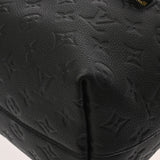 LOUIS VUITTON ルイヴィトン モノグラムアンプラント モンスリ PM ノワール M45205 レディース レザー リュック・デイパック Aランク 中古 銀蔵